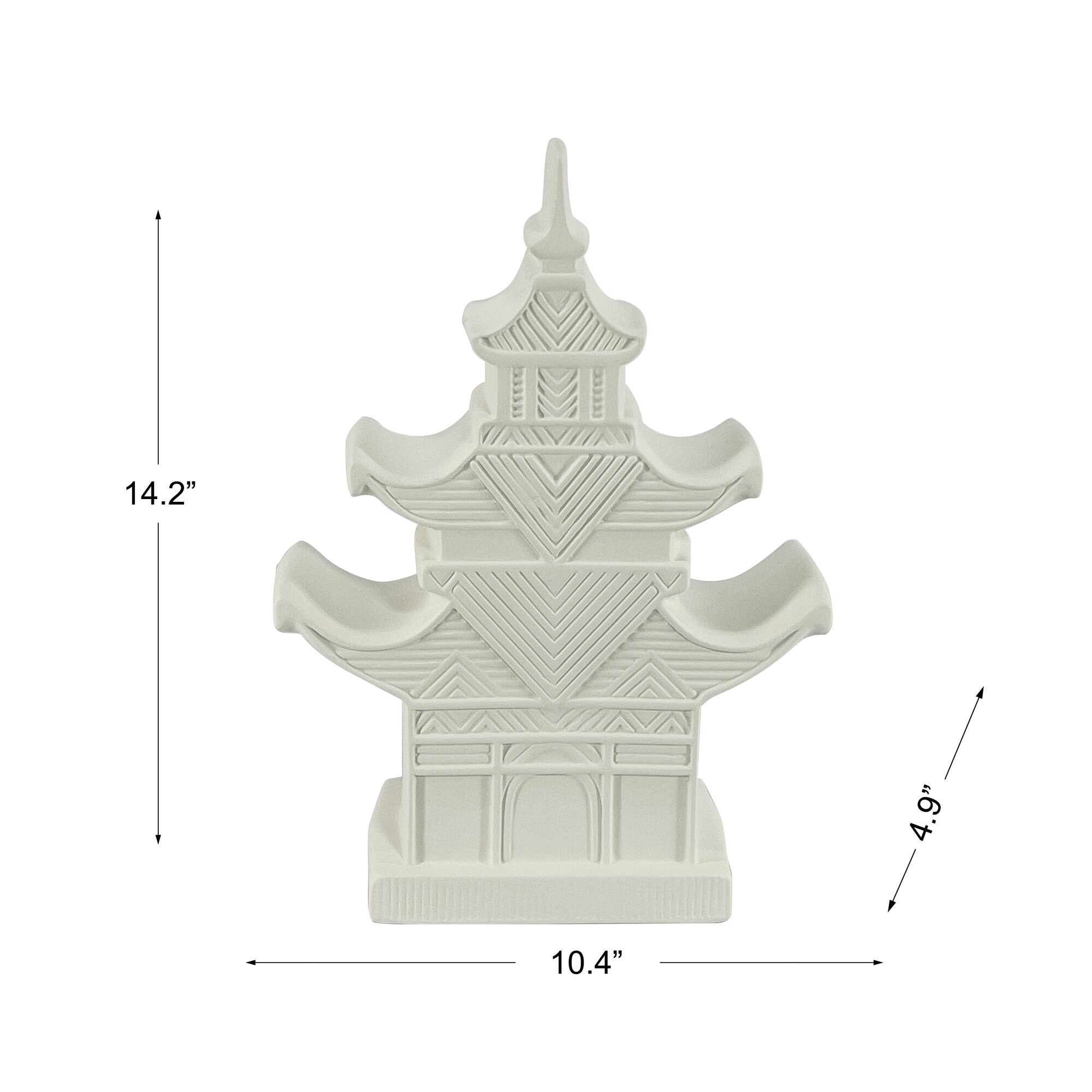 Jonathan Adler x Michaels 14.25" DIY Ceramic Pagoda Figurine